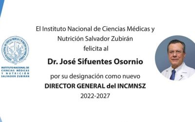 EL CONSEJO MEXICANO DE CERTIFICACIÓN EN INFECTOLOGÍA, A. C.  Felicita al Dr. José Sifuentes Osornio